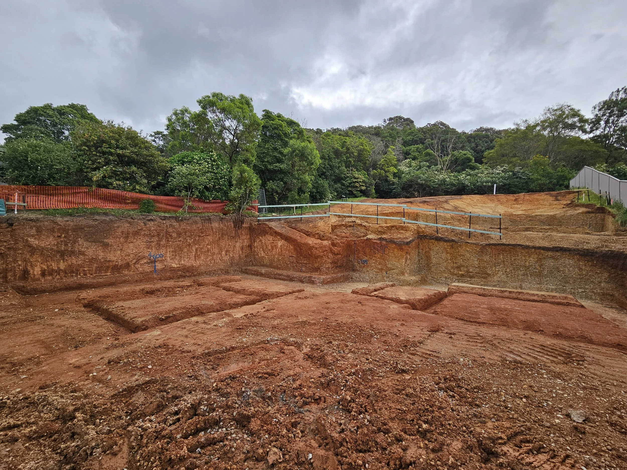 Excavation at Thompson Road project by SMD Projects