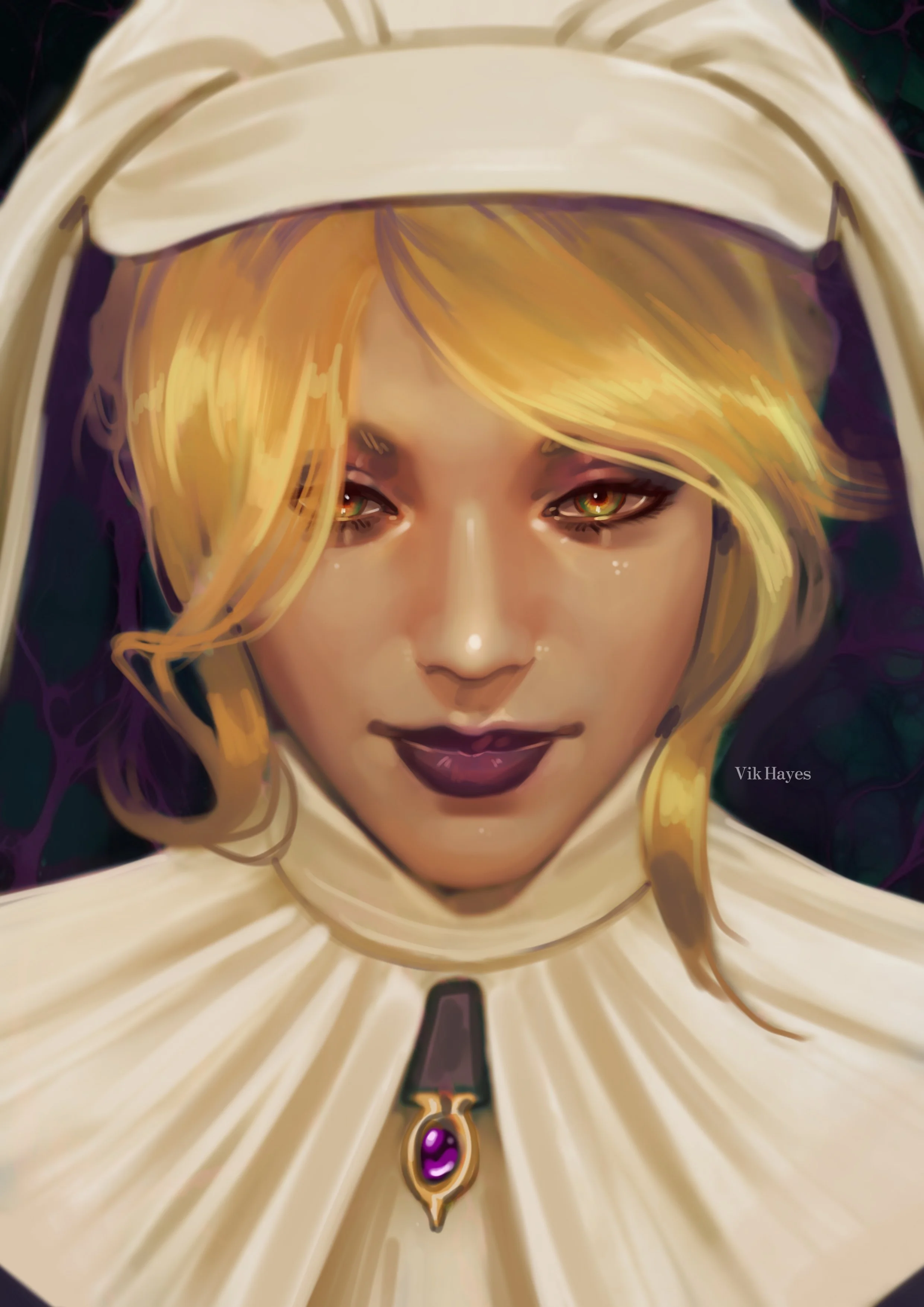 Sister Marie Leroux, portrait study