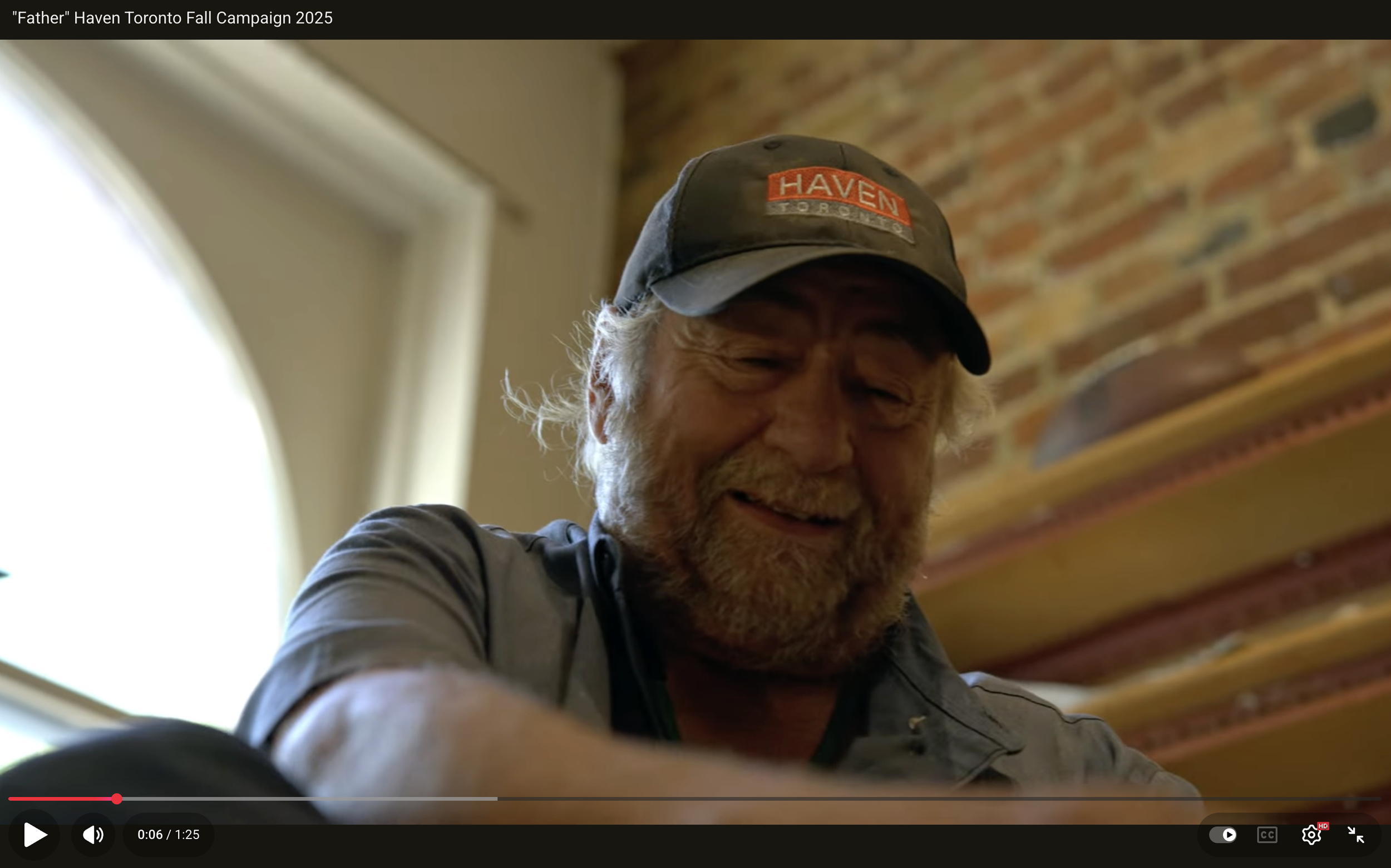 Haven Toronto: Father Campaign video link