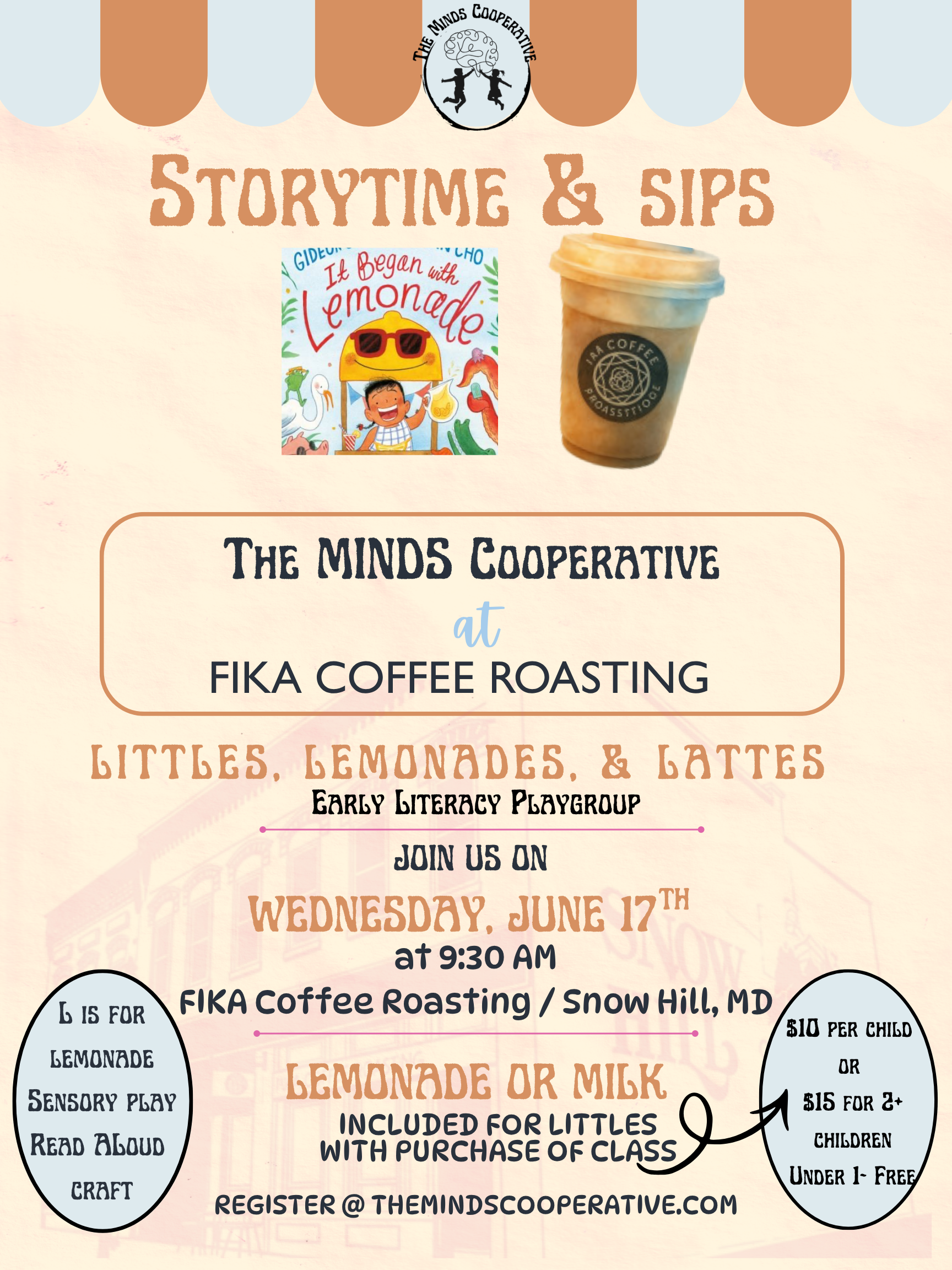 Story Time & Sips- Fika
