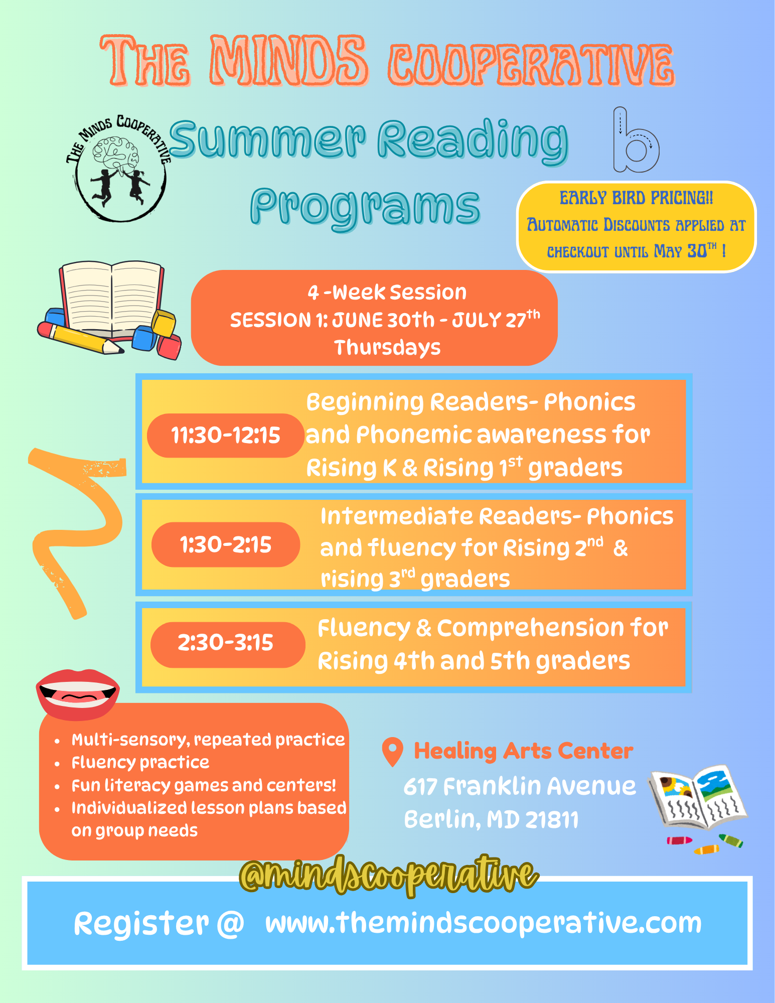 Summer Reading Program- Session 1