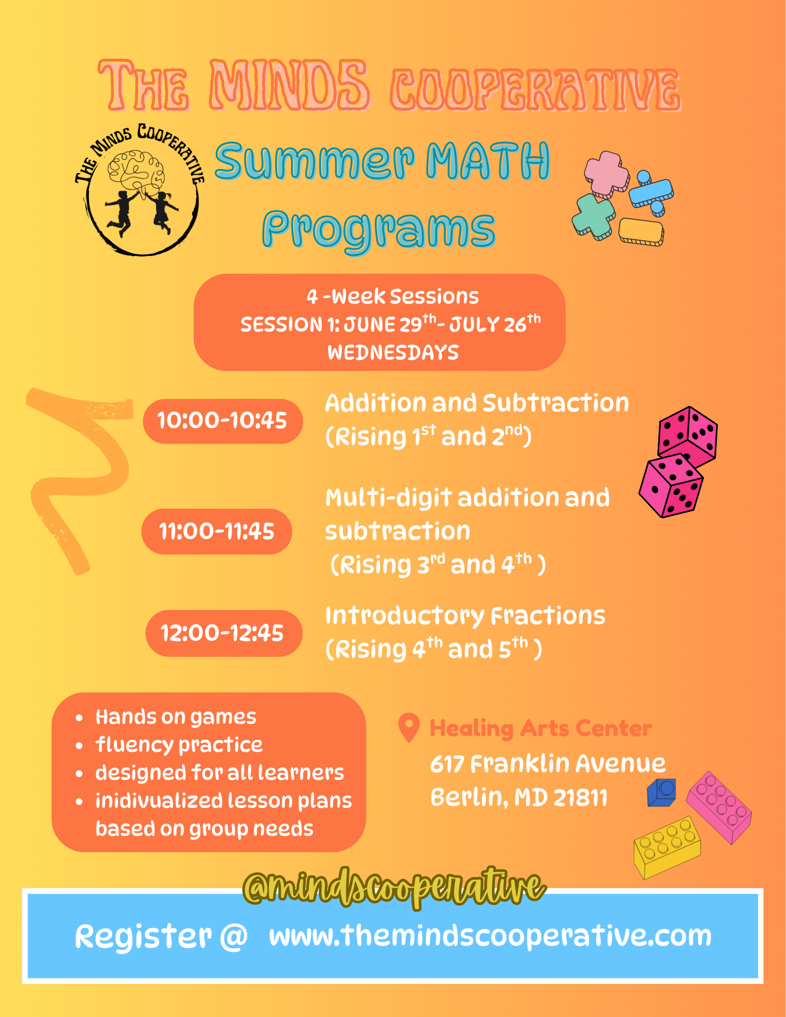 Summer Math Programs-Session 1