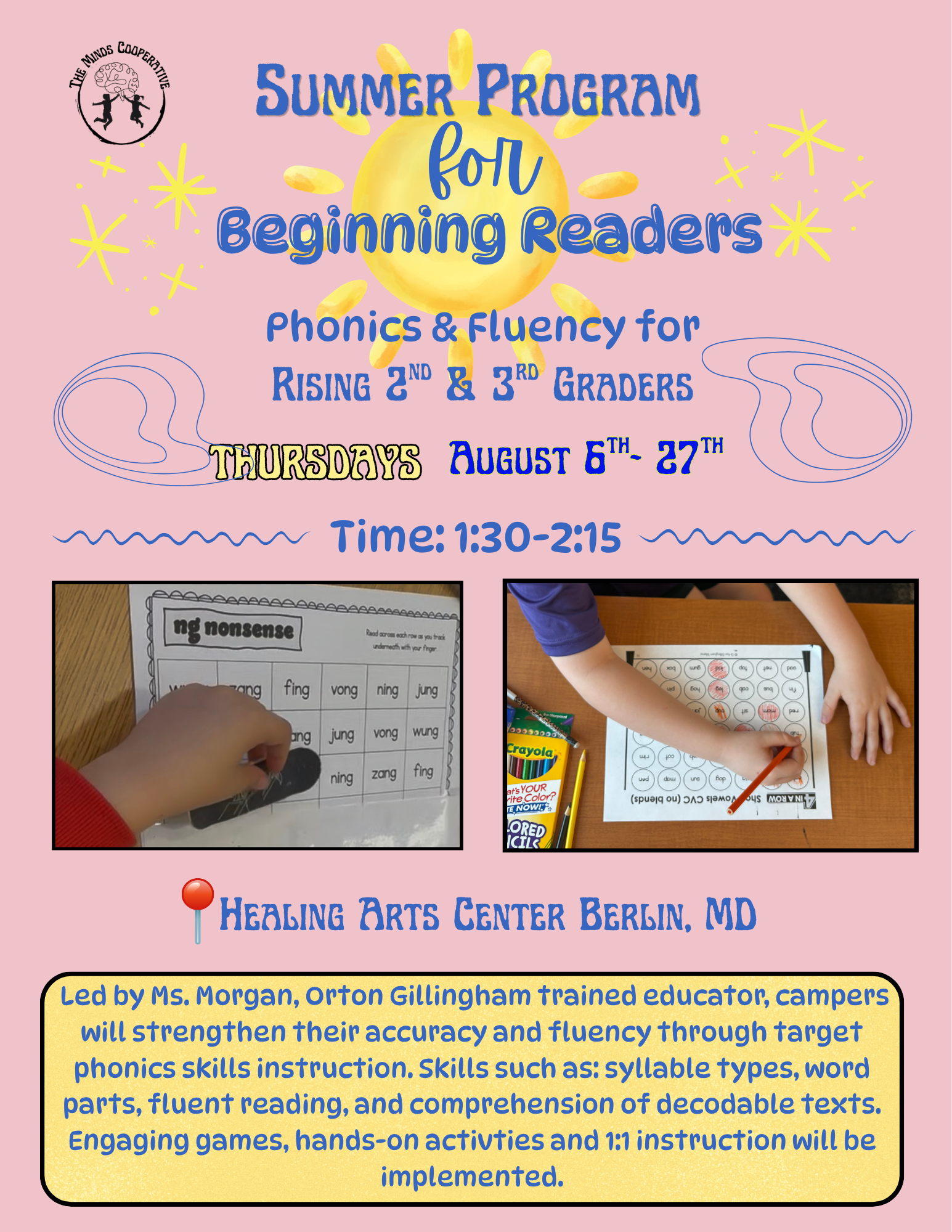 Phonics & Fluency for Rising 2nd & Third- Session 2