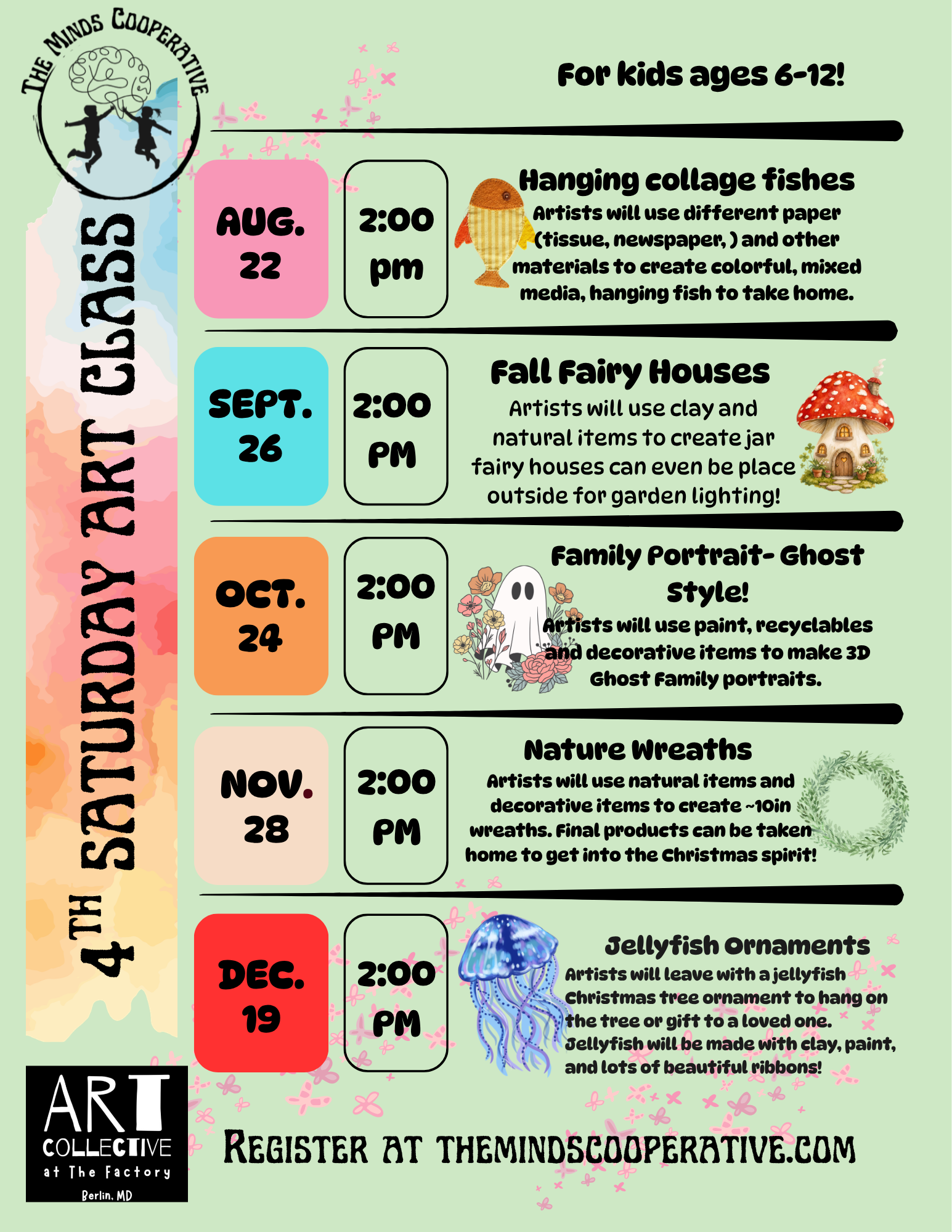 4th Saturday Art Classes