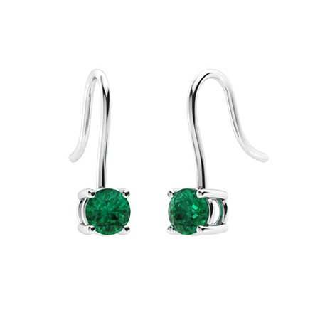 Emerald Drop Earrings