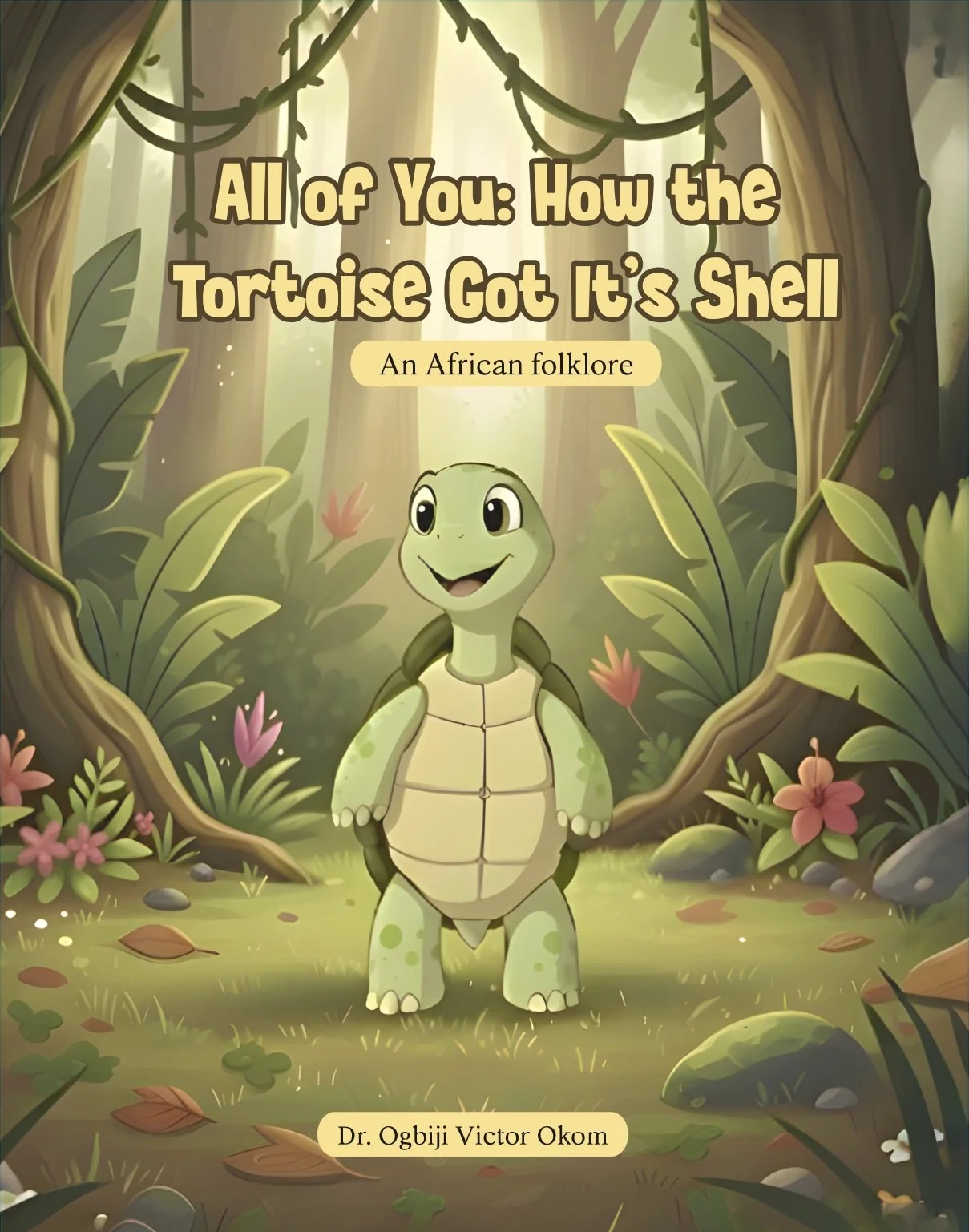 book cover of children's book by Dr. Okom, Ed. D.