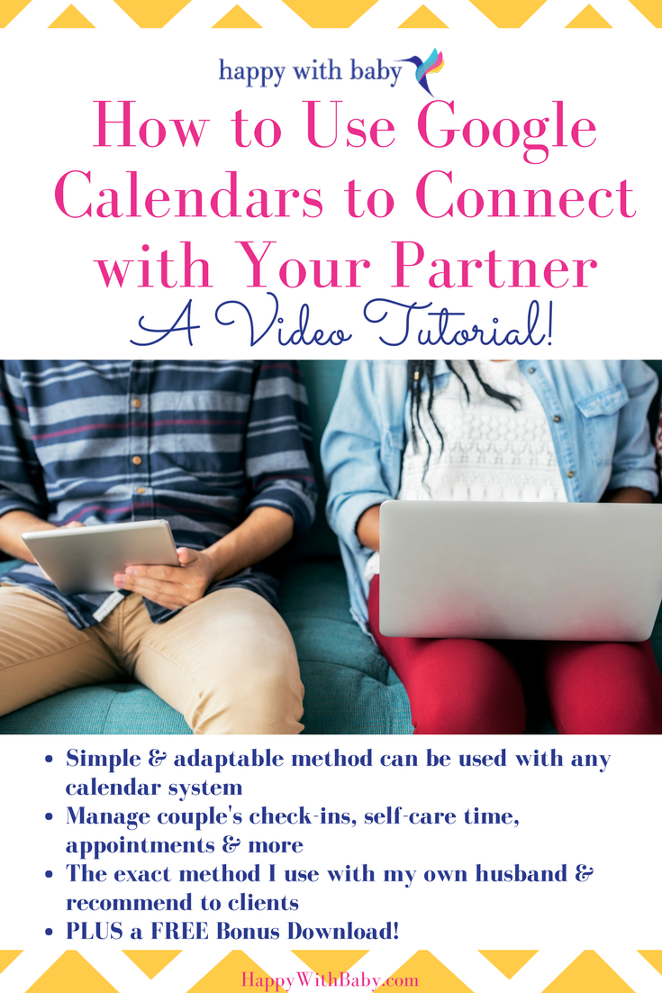 How to Use Google Calendars to Connect with Your Partner