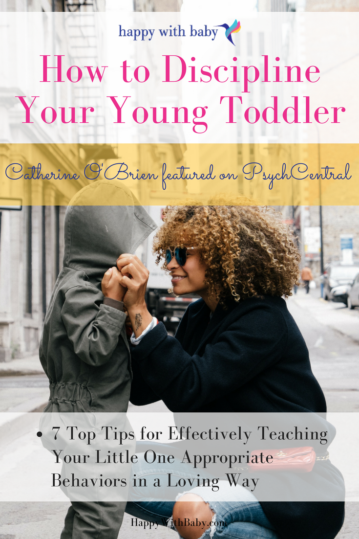 Catherine O'Brien Featured on PsychCentral Offering Top Tips on Toddler Discipline
