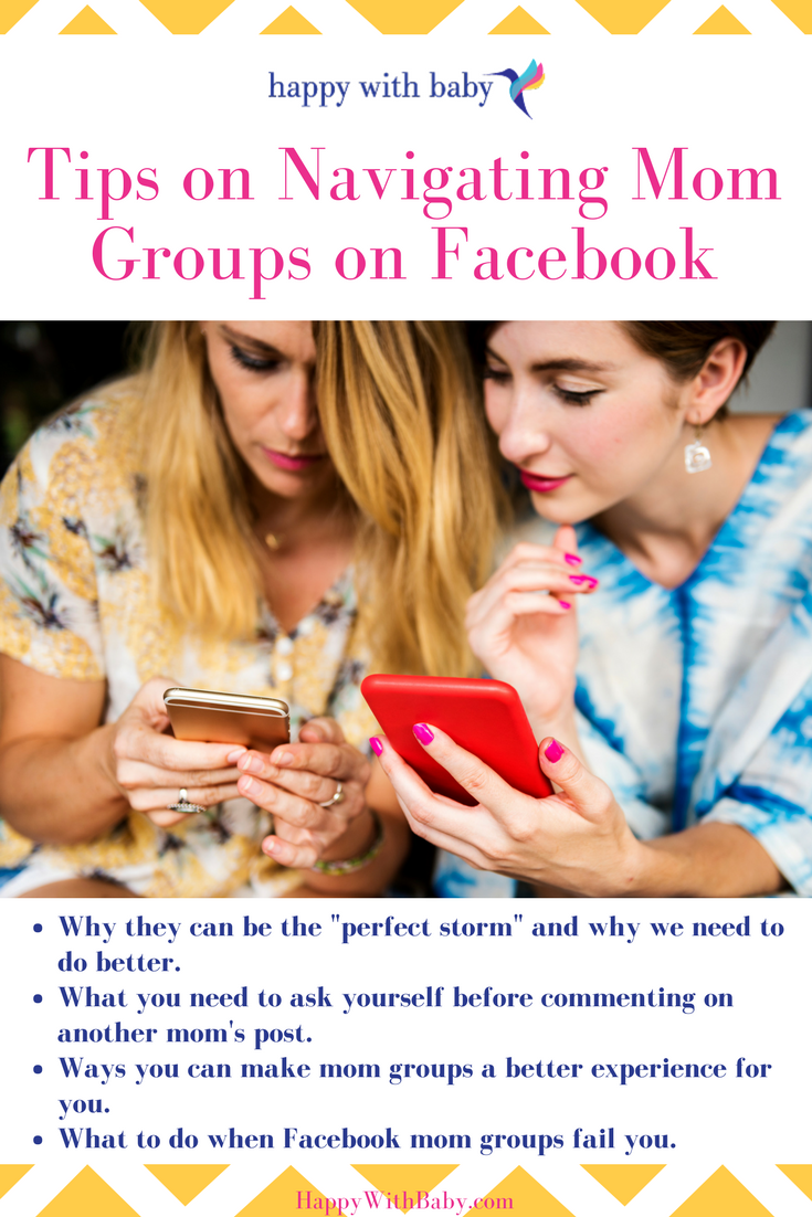 Tips for Navigating Mom Groups on Facebook