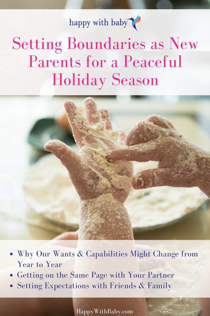 Setting Boundaries as New Parents for a Peaceful Holiday Season