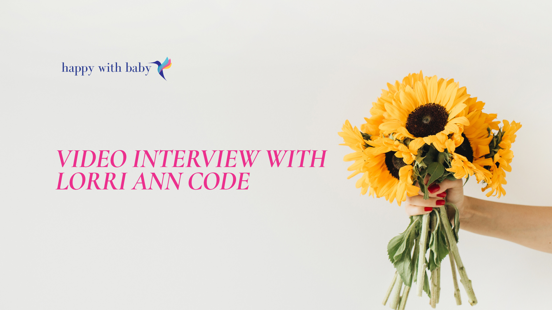 Video Interview with Lorri Ann Code