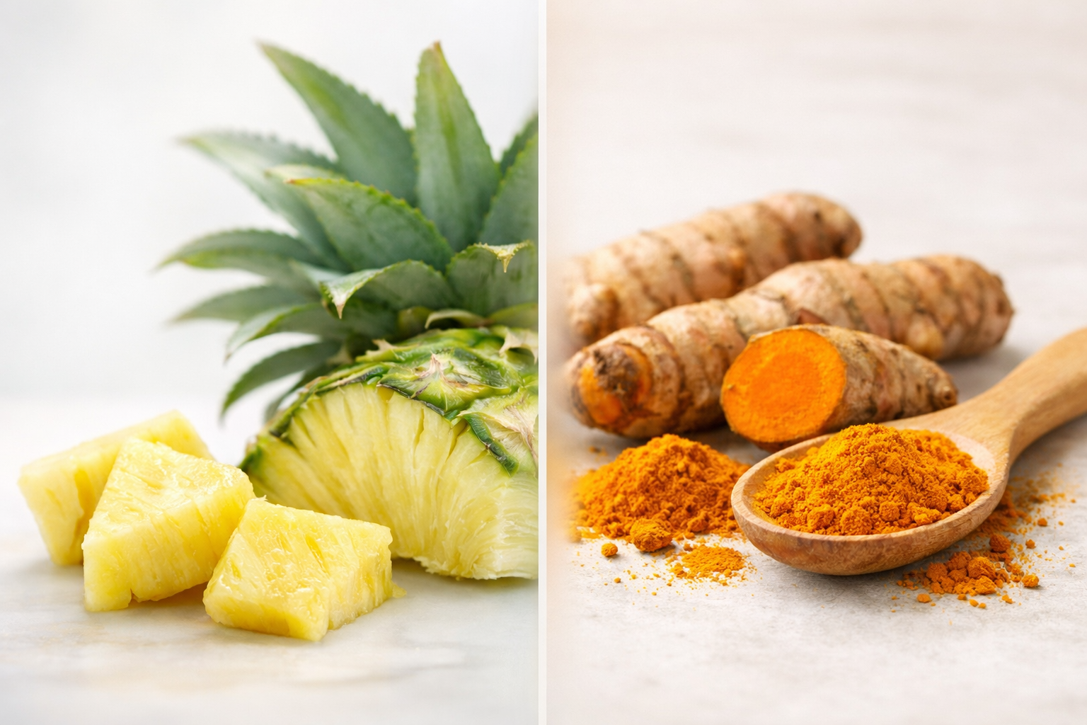 Bromelain vs Curcumin: What’s the Difference?
