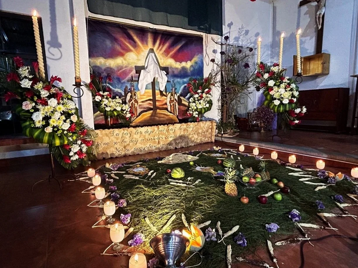 Telón de Velación para Velación de Jesús, Capilla Vistas de Sto. Tomas 2024