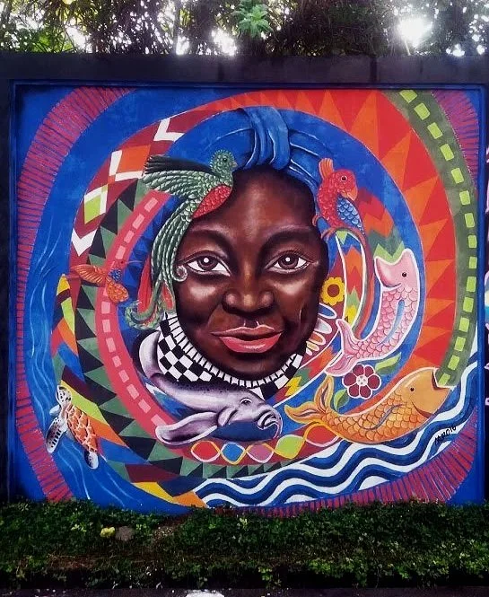 Mural Calle Real de , Livingstone Guatemala 2016