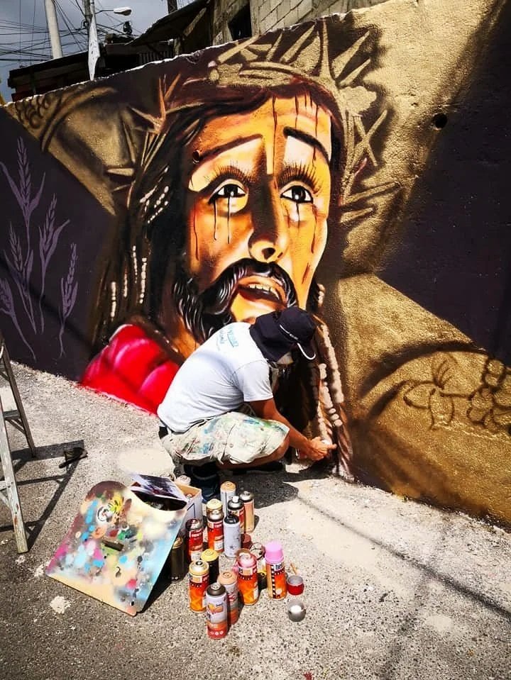 Mural el Cenicero Mixco 2018