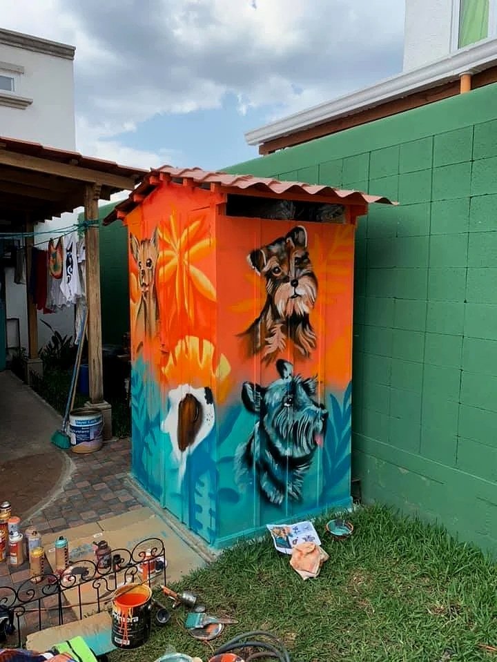 Mural en Bodega Privada Ciudad Vieja 2019