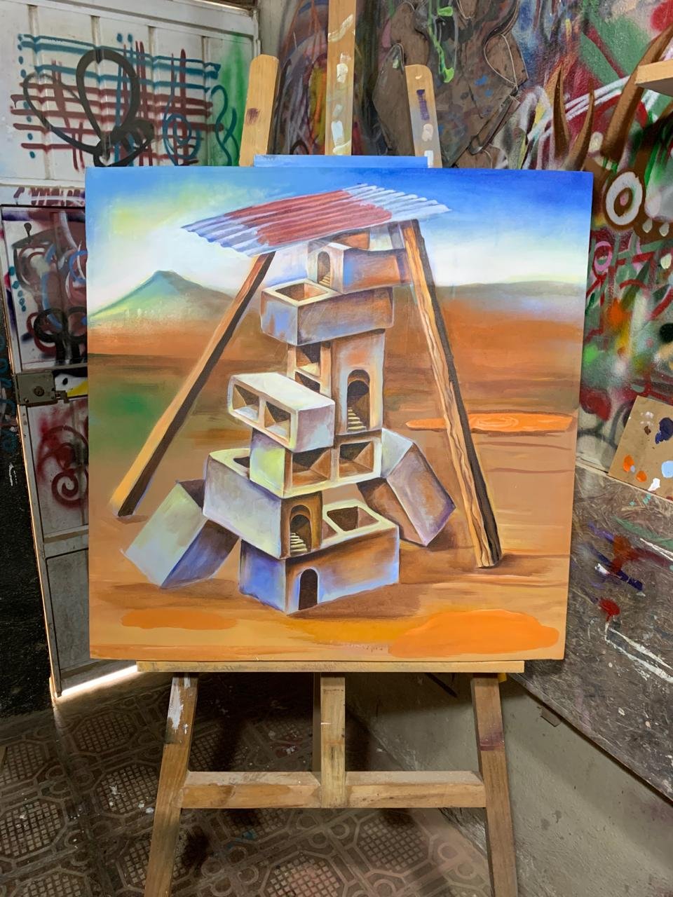 proceso y vista de obra babel.jpeg