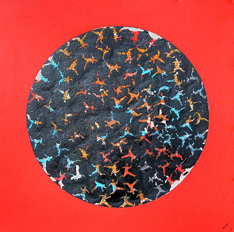 Titulo: Virus
Técnica: Acrílico sobre lienzo
Año: 2007
Colección: Globalizados
Vendida