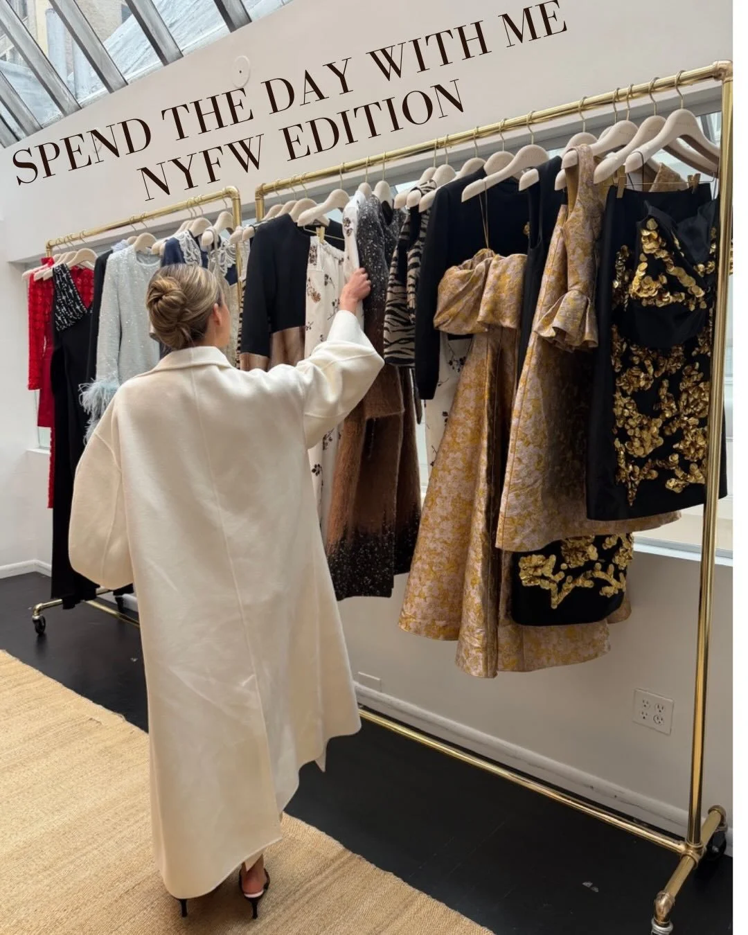 NYFW day 1 recap 🐅

back-to-back shoots, presentations, shows, &amp; previews and the sweetest moments spent with the the @overthemoon team!