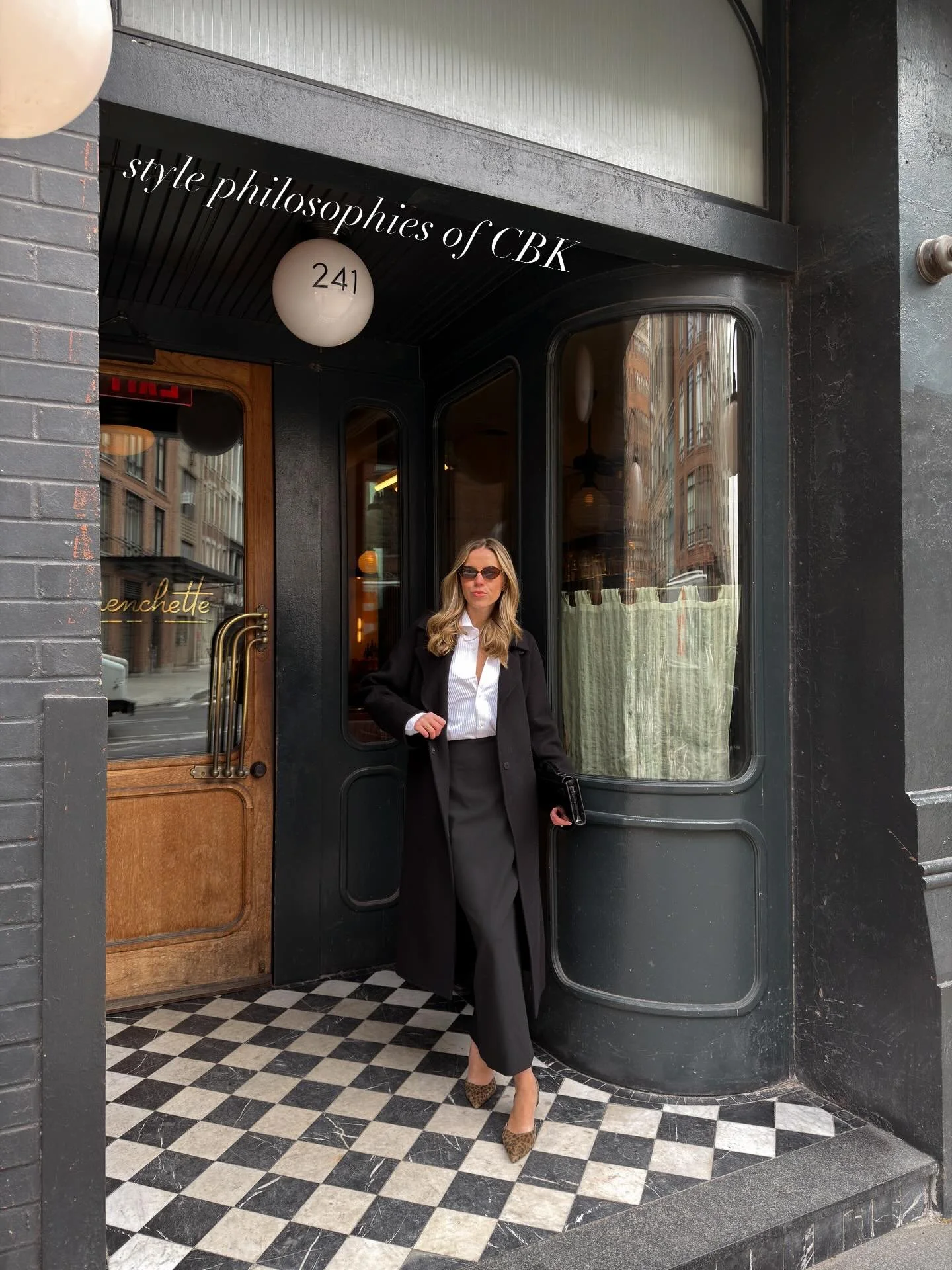 style philosophies from CBK I can get behind!!! 

-consistency creates identity&hellip; outfit repeating is cool! find a uniform &amp; iterate on it. your signature looks is formed through repetition. 
-restraint &amp; discernment are the ethos of gr