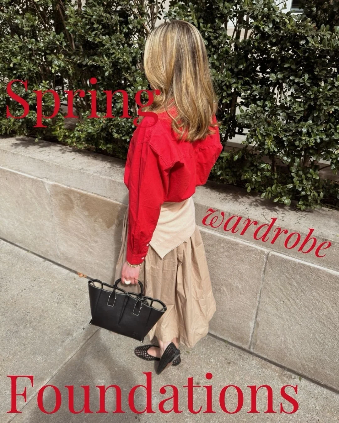 we&rsquo;ve talked spring trends, now it&rsquo;s time to talk foundations!

I&rsquo;ve compiled a list of my have to haves for spring- easy layers, versatile staples, and pieces that mix effortlessly (screenshot the last slide!) 

comment SPRING &amp