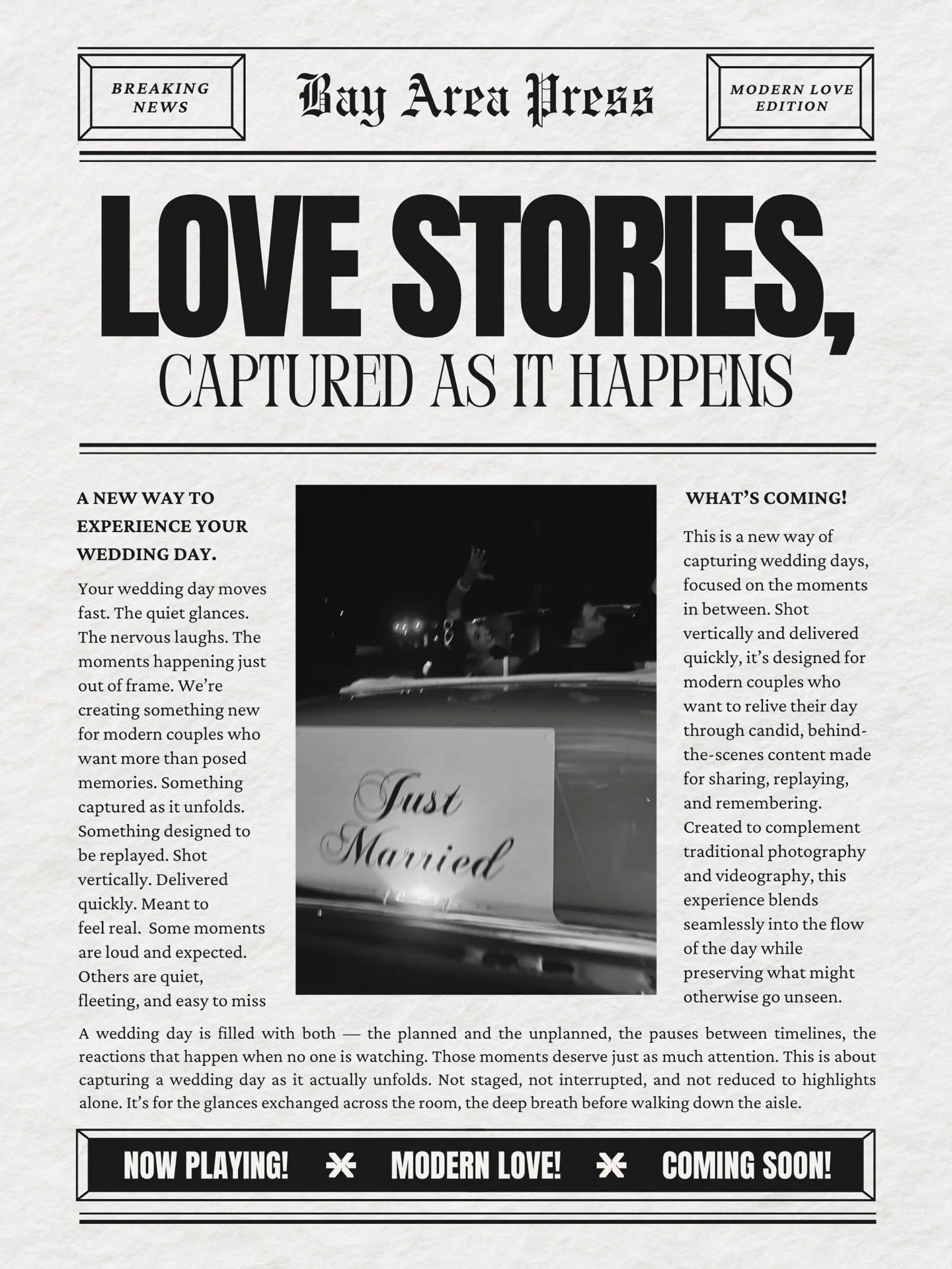 Something sweet is coming...and it has everything to do with love. 🥂