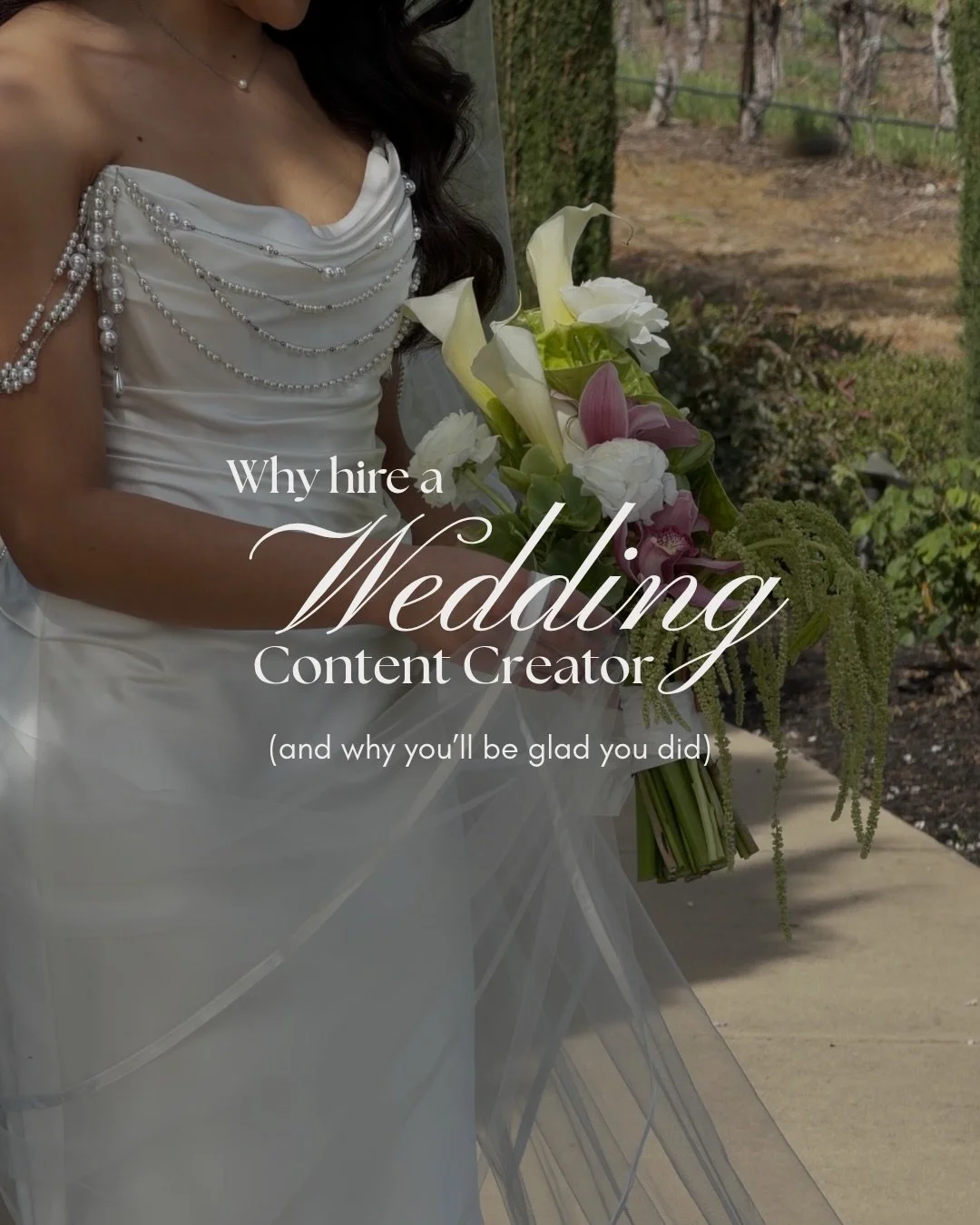 Why hire a wedding content creator?!?

Your wedding day goes by fast.

Your photographer and videographer will capture the big moments, and yes, some of the in-between ones too.
But their focus is still on creating polished, final imagery.

We&rsquo;