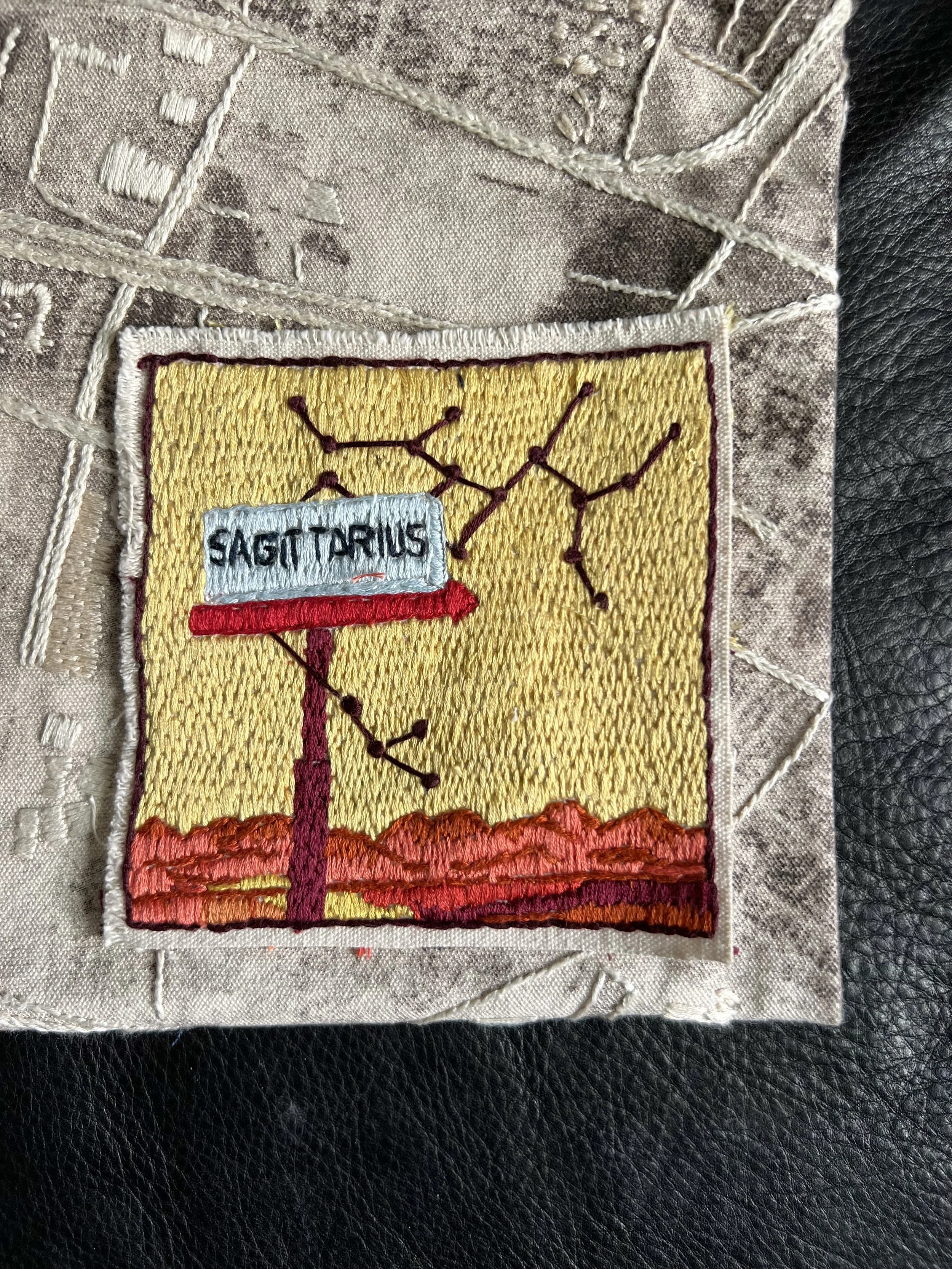 Sagittarius Embroidered Zodiac Patch