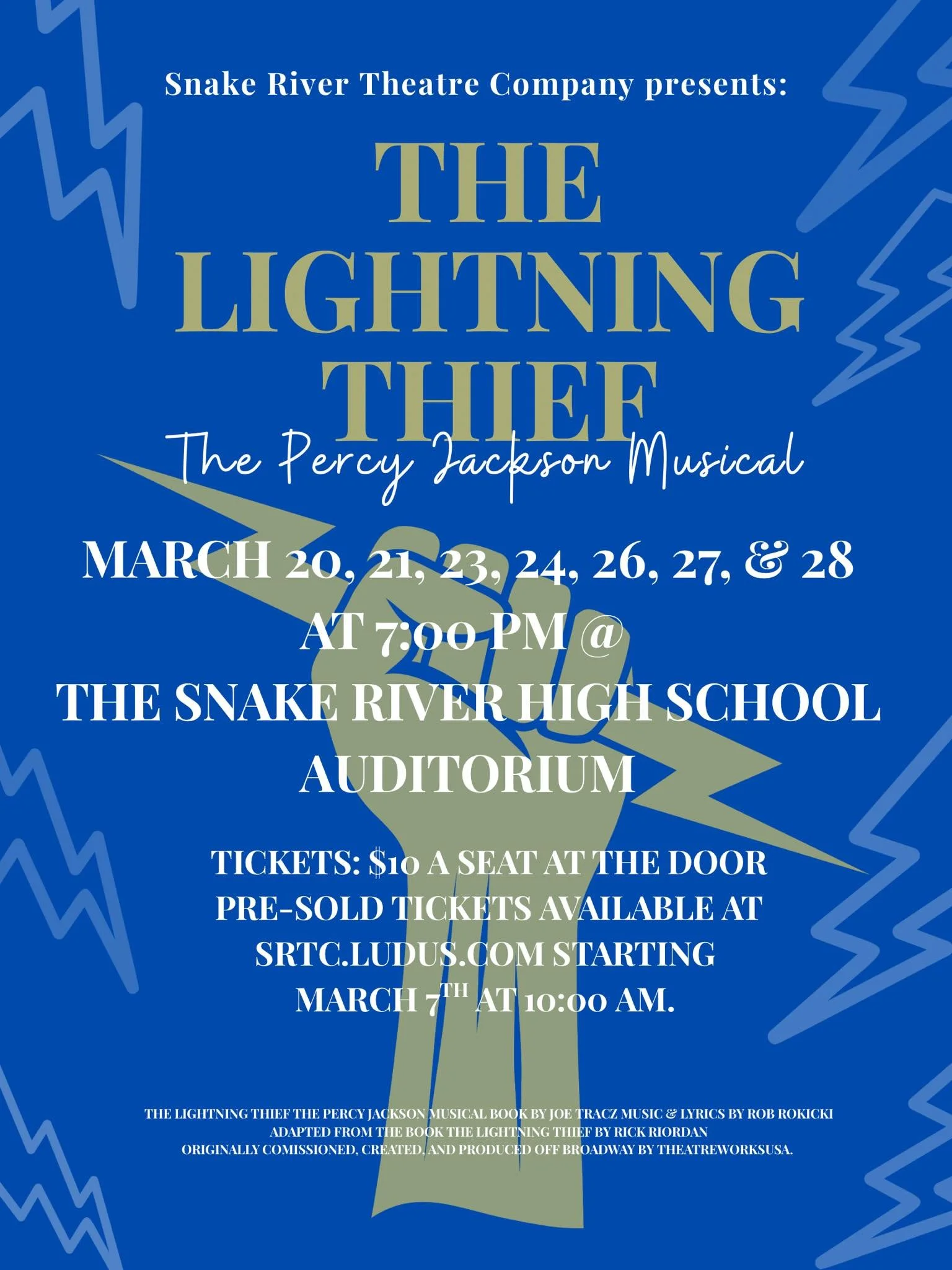 The Lightning Thief, The Percy Jackson Musical