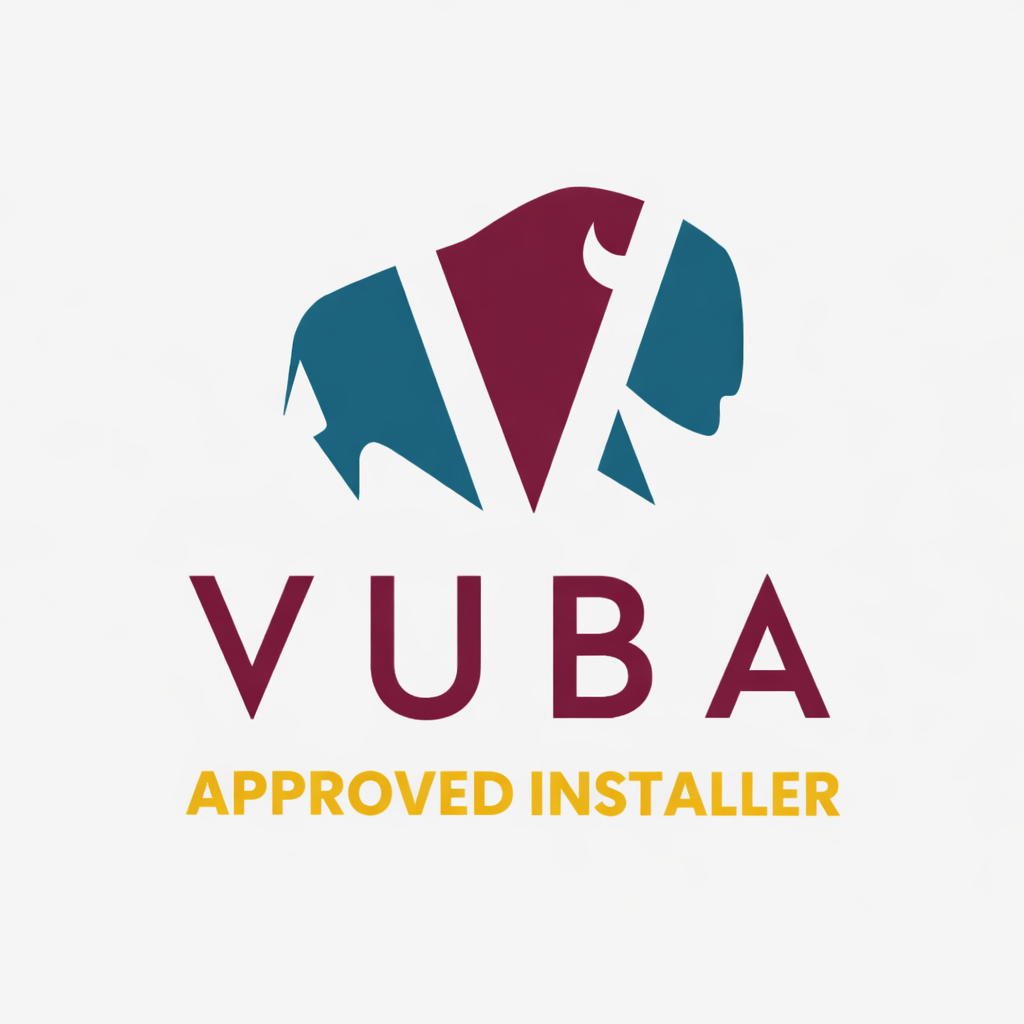 Resibound Vuba Accredited Installer logo – resin bound surfacing specialist Perth WA
