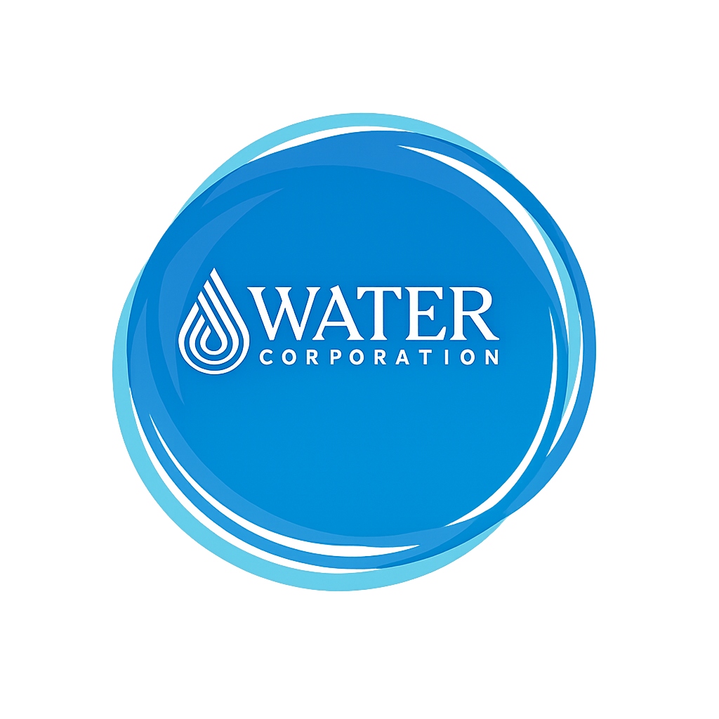 Resibound Water Corporation Waterwise Accredited Business logo – sustainable water‑wise landscaping Perth WA