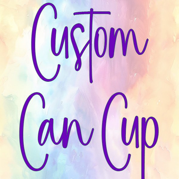 Custom Plastic Can Cups