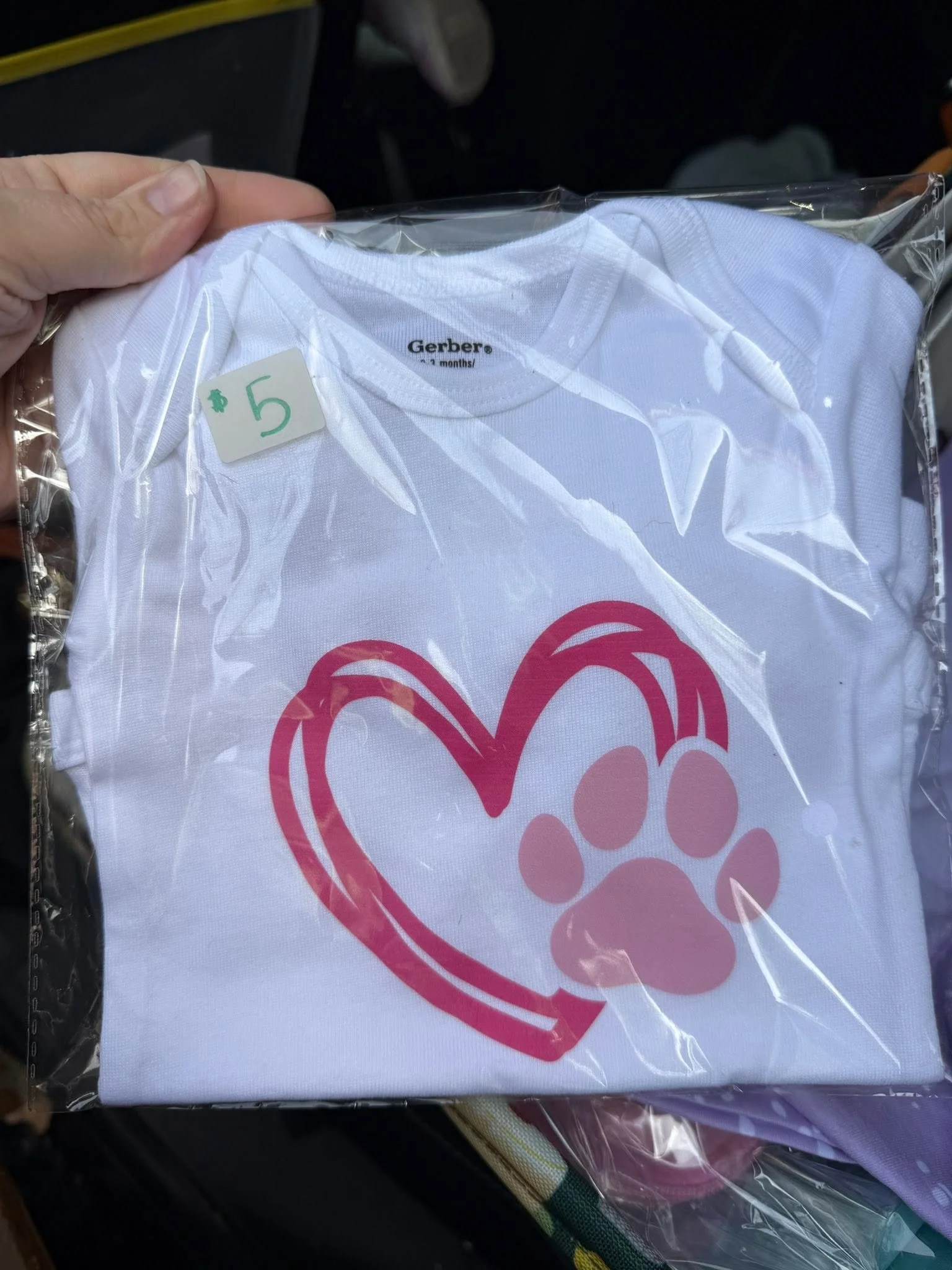 Paw Heart Onesie