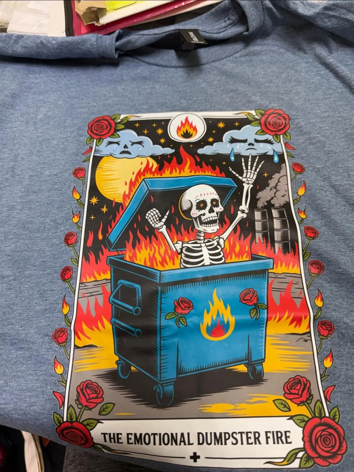 Emotional Dumpster Fire Tarot