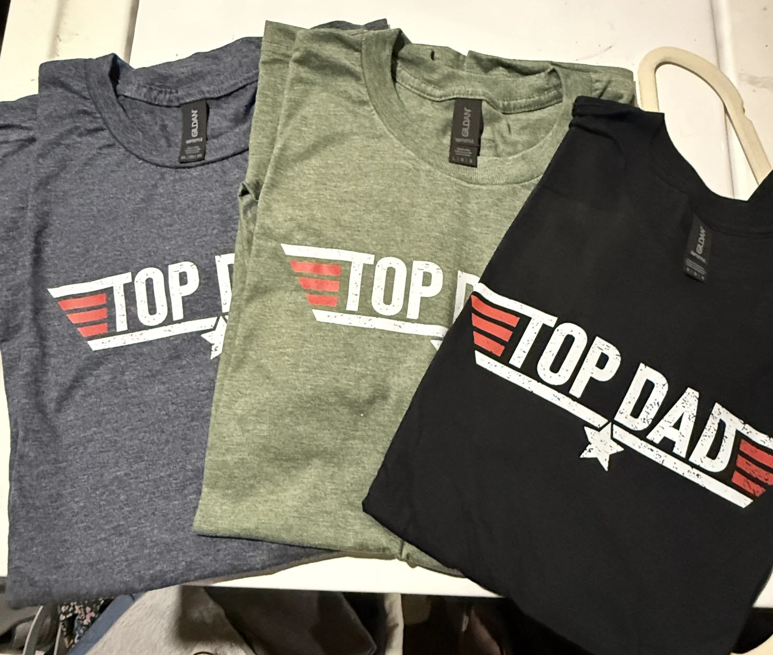 Top Dad Black