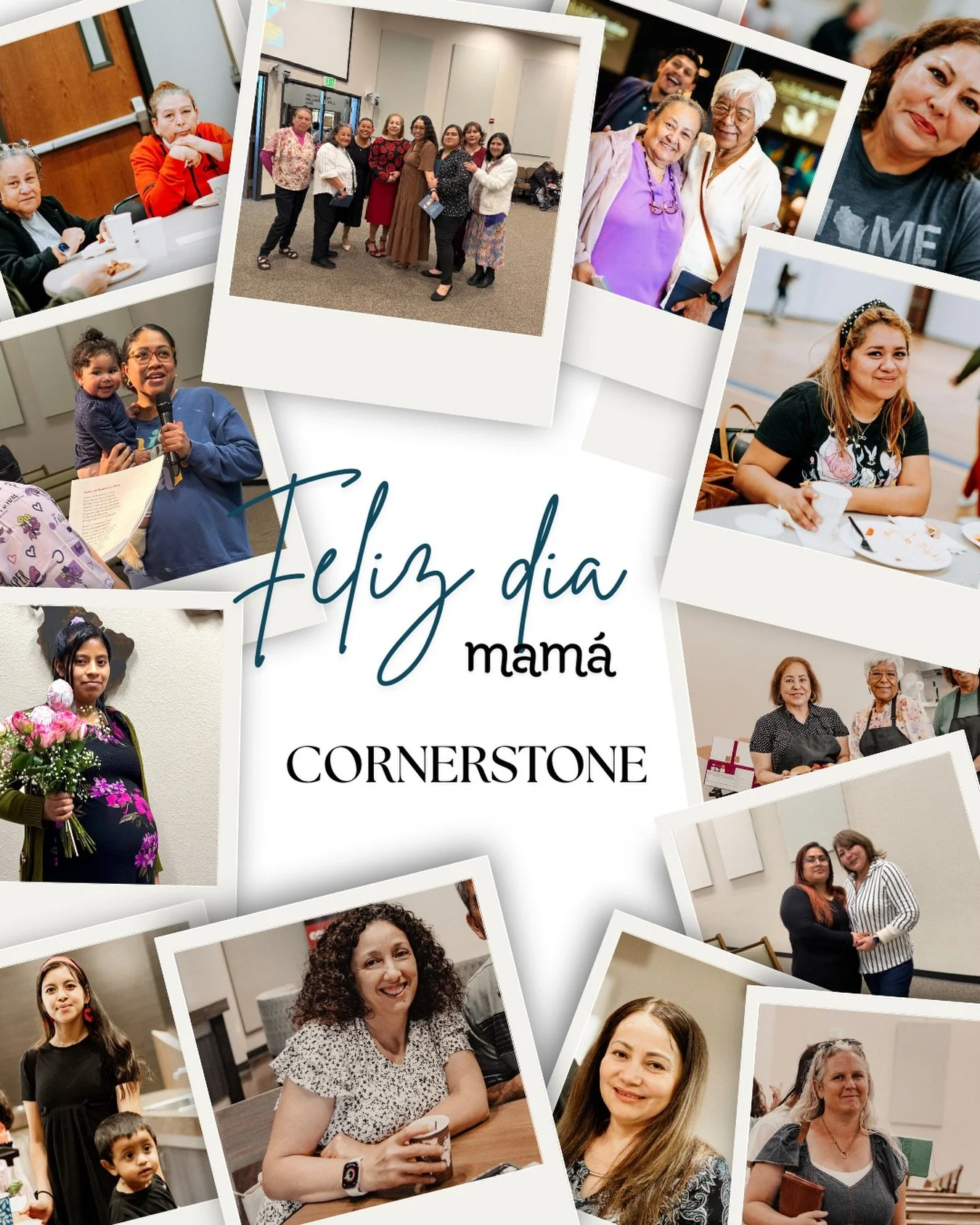 &iexcl;Feliz D&iacute;a de las Madres para cada mam&aacute; en la familia de Cornerstone! 🌸

Para las mam&aacute;s casadas, las mam&aacute;s solteras, las madrastras, las mam&aacute;s de crianza, las mam&aacute;s adoptivas &mdash; las reconocemos. 
