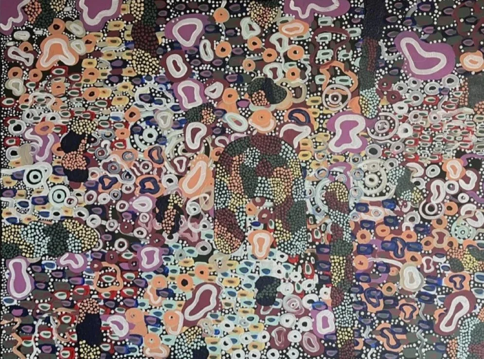 "Through the Noise"
Acrylic on Canvas 
76.2 x 101.6cm 