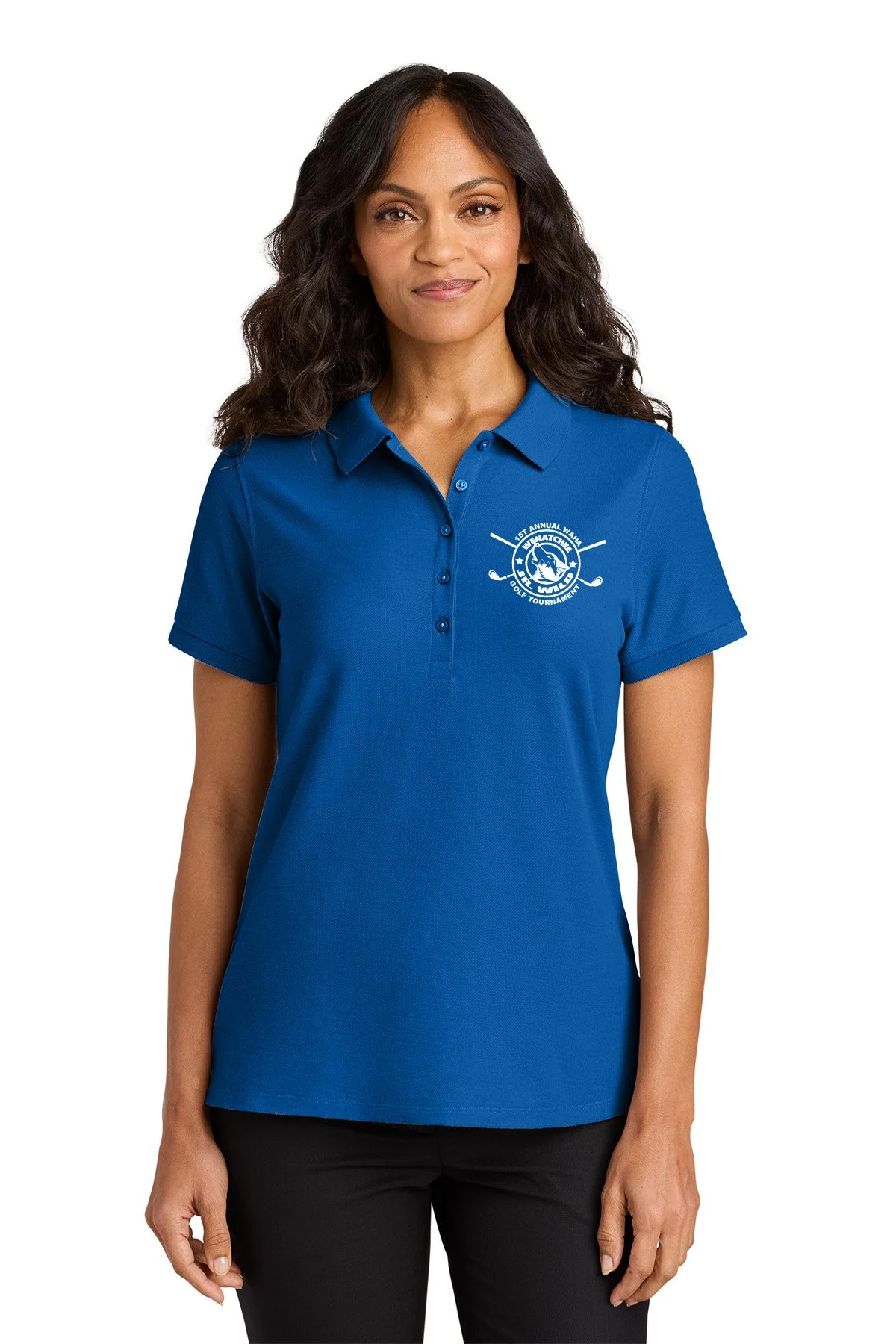 WAHA Golf Embroidered Polo *Womens
