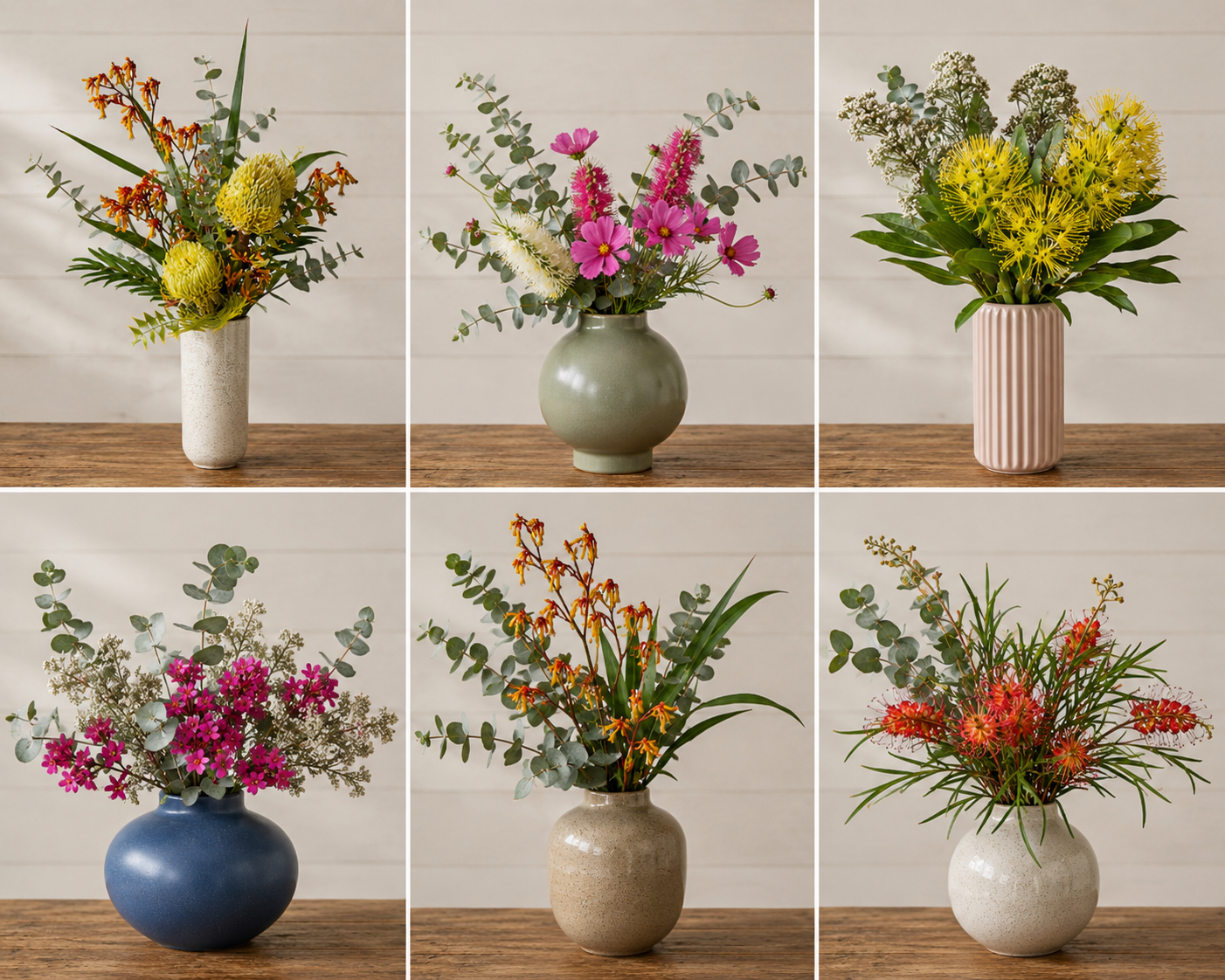 Posies in ceramic vases.png