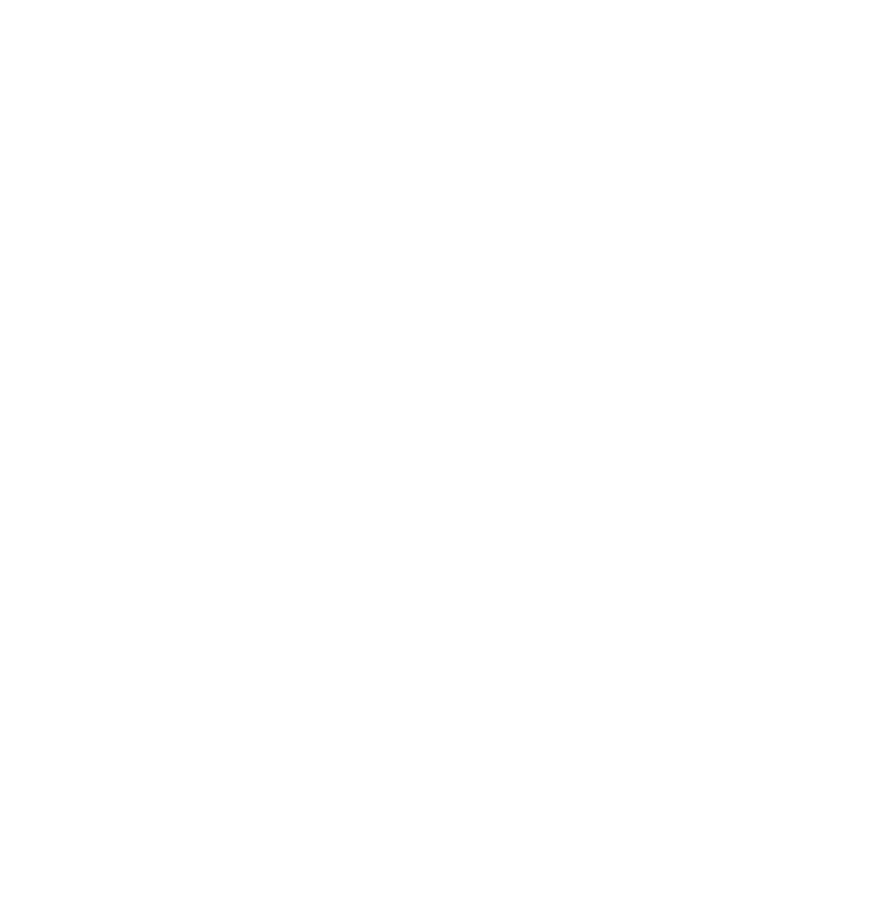 White outline of a flower bouquet including hibiscus flowers, leaves, and sprigs on a black background.