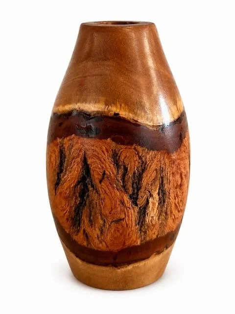 Grey Ironbark Barrel Vase
