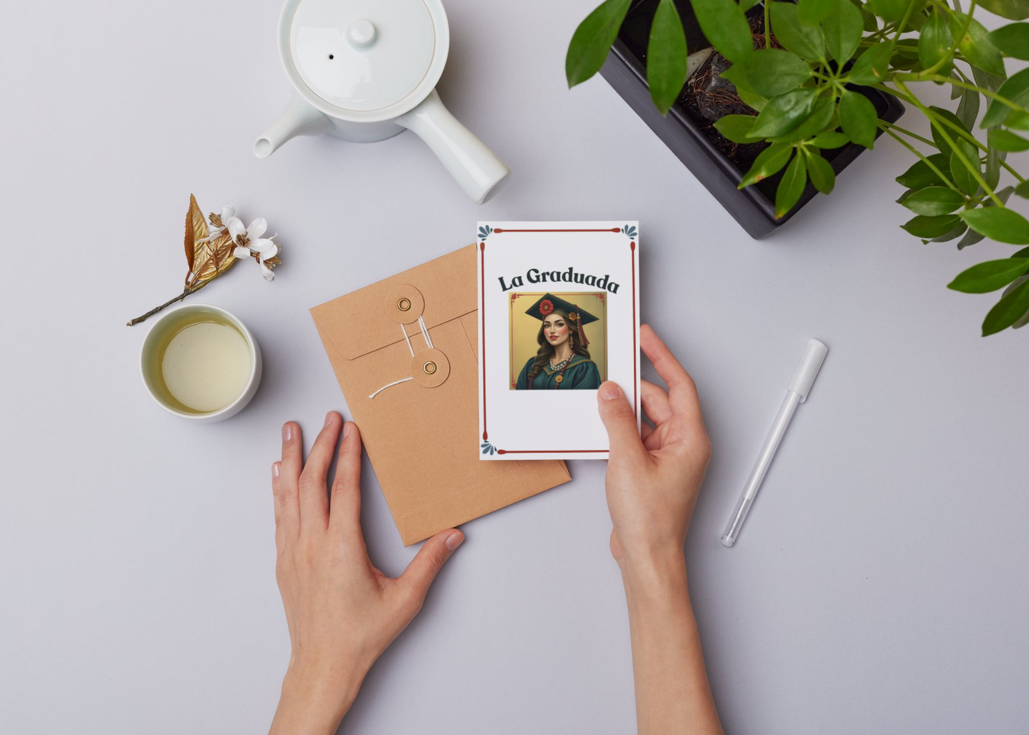 Graduation Card - La Graduada