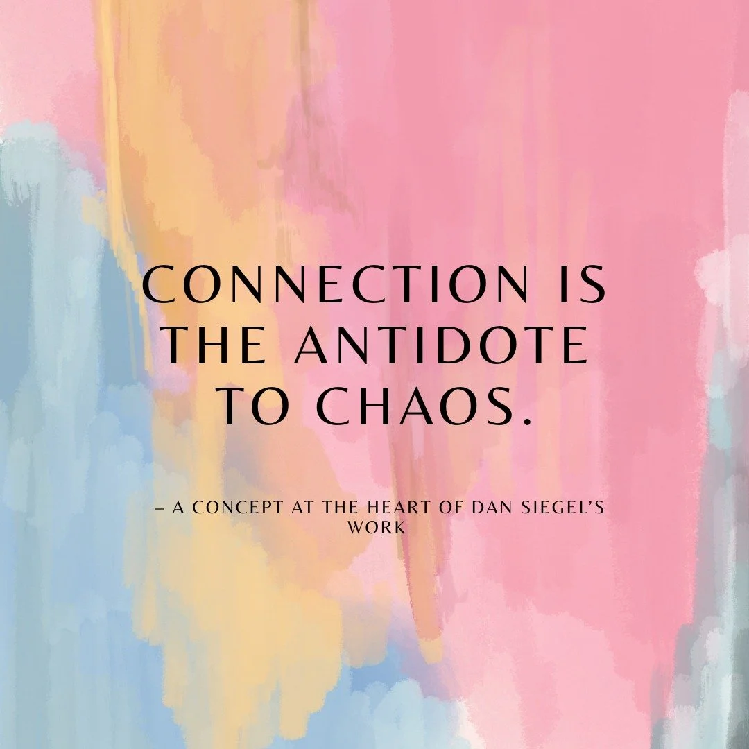 In a world that&rsquo;s loud, fast, and all over the place &mdash; connection is what keeps us steady. 🌱

Dan Siegel&rsquo;s work reminds us this: before we try to control or fix behaviour, we need to reach for relationship first.

Whether it&rsquo;