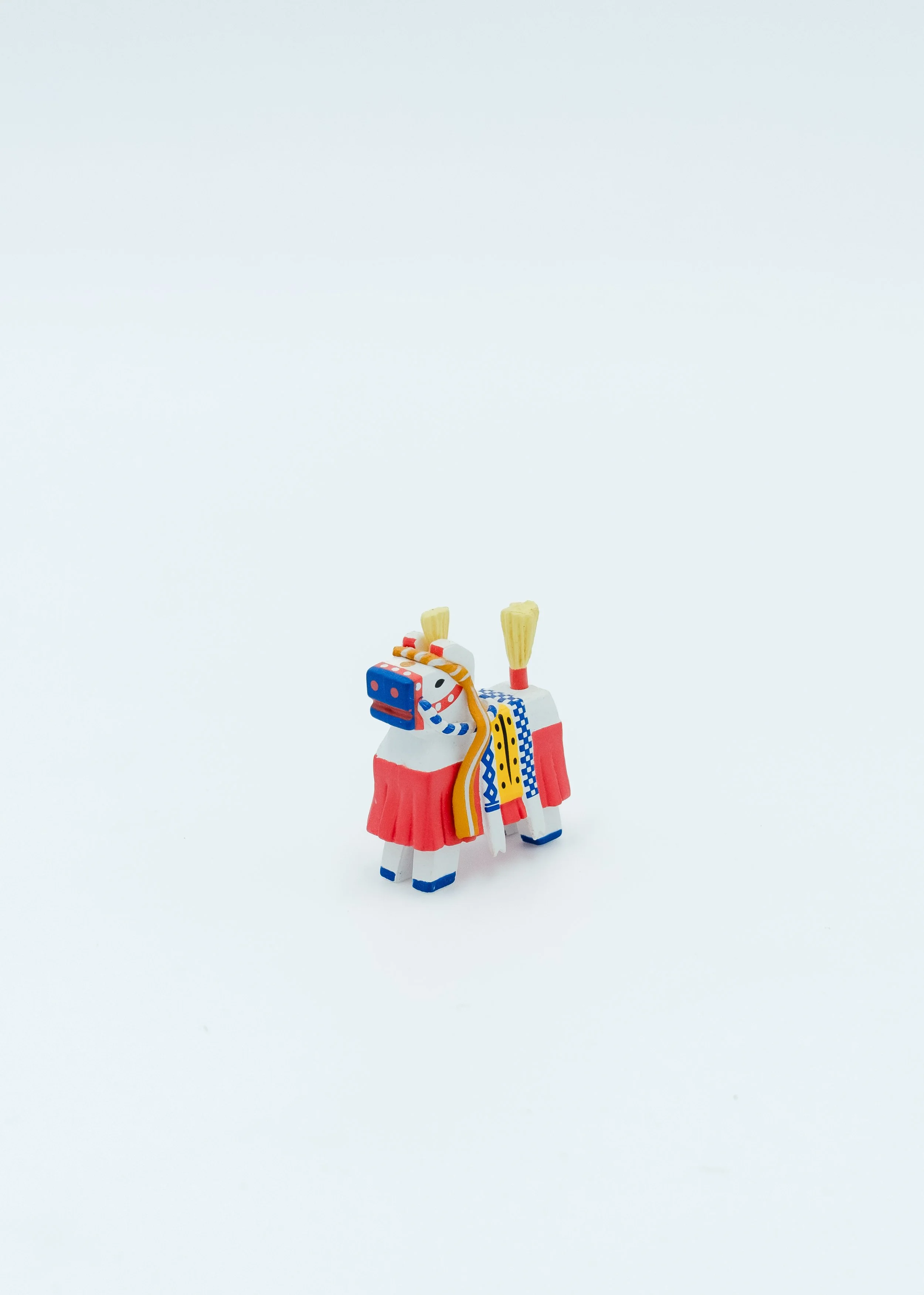 Small Japanese horse ornament perfect small gift idea Japandi style minimalist interior accent