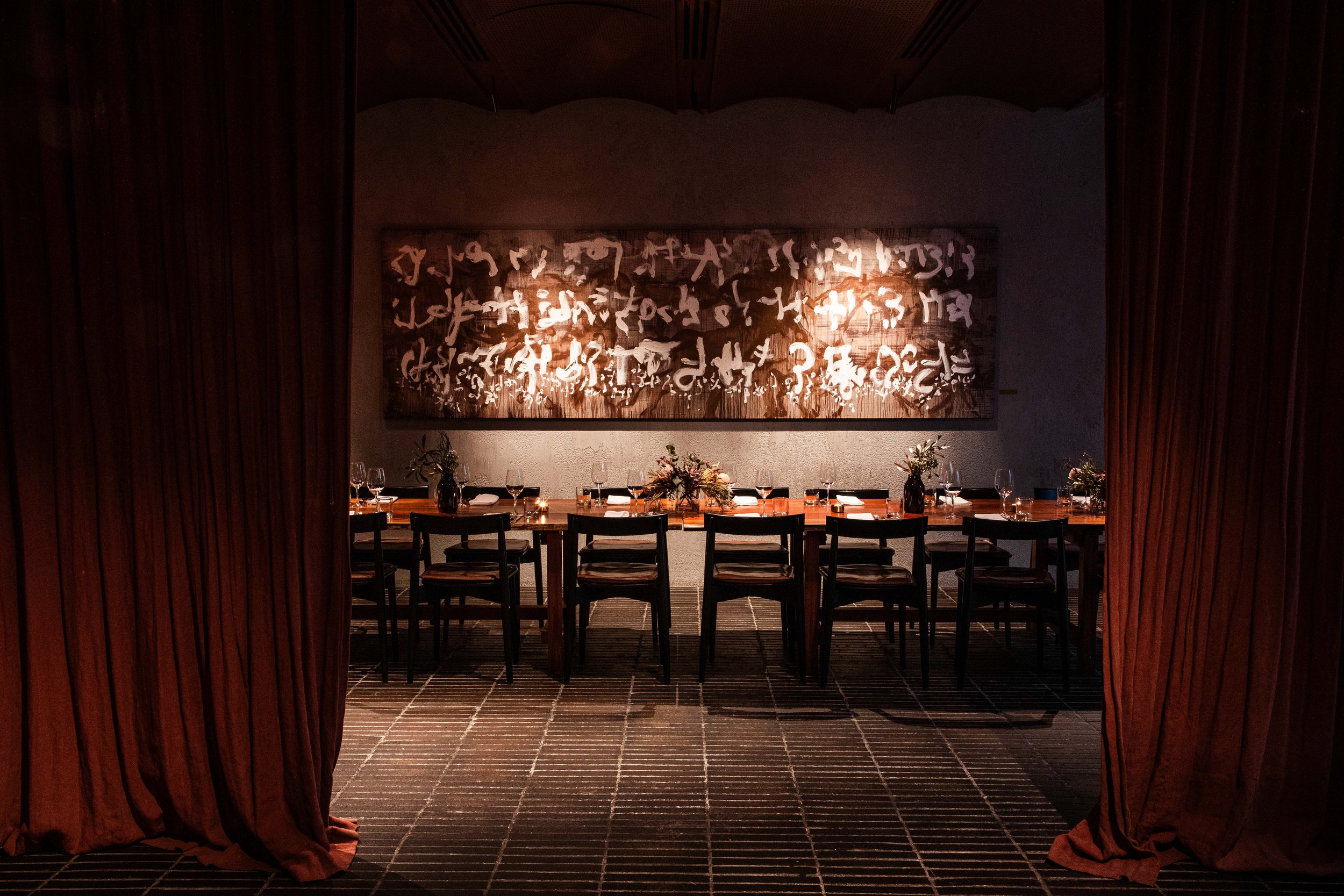 Matilda's Private dining room.