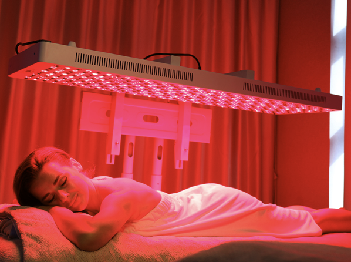red light therapy bed