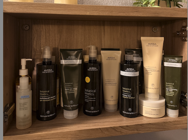 Aveda skincare line for facials