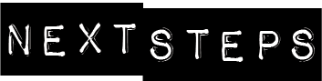 Text reading 'NEXT STEPS' in capital letters