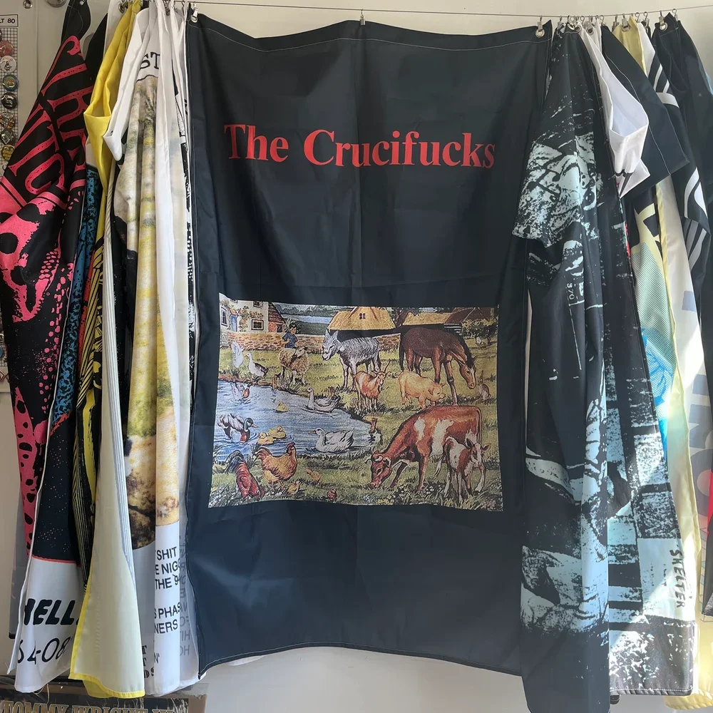 The Crucifucks Flag