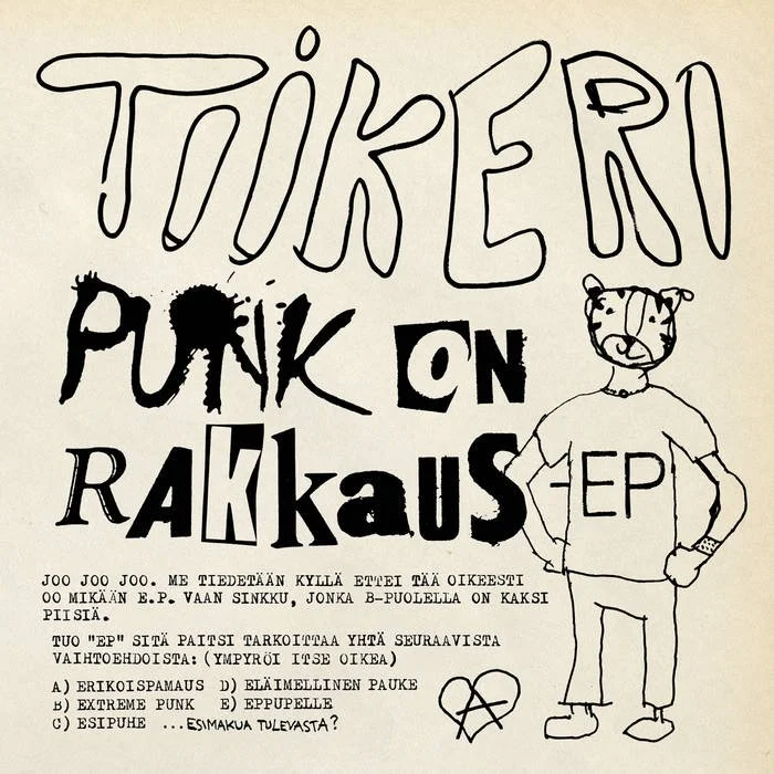 Tiikeri - Punk On Rakkaus EP